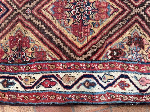 ANTIQUE KURDISH RUNNER - ADDITIONAL PHOTO 7