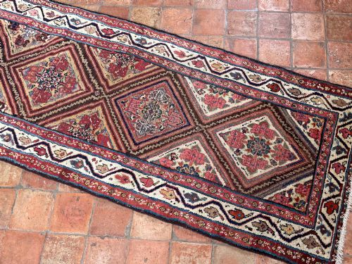 ANTIQUE KURDISH RUNNER - ADDITIONAL PHOTO 8