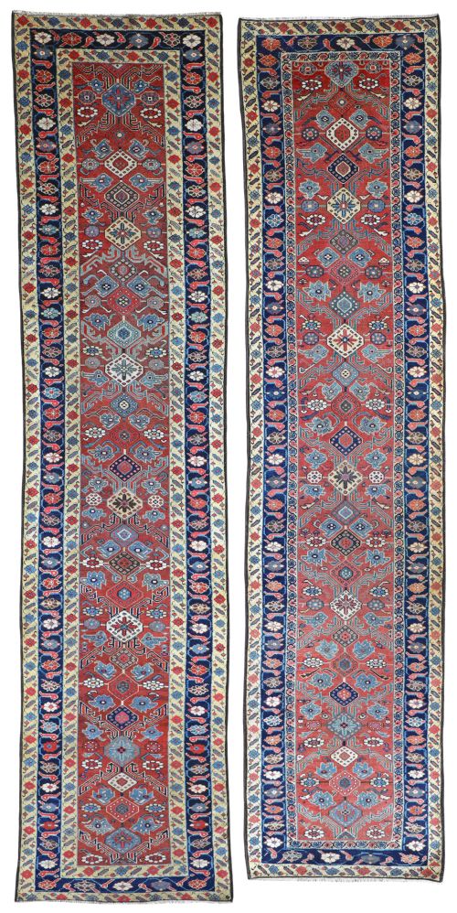 pair of northwest persian runners - CATEGORY: ANTIQUE RUGS - DATED 1880
