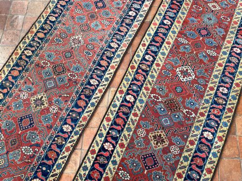 PAIR OF NORTHWEST PERSIAN RUNNERS - ADDITIONAL PHOTO 1