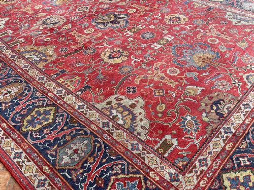 ANTIQUE ZIEGLER CARPET - ADDITIONAL PHOTO 3