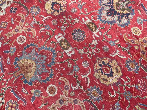 ANTIQUE ZIEGLER CARPET - ADDITIONAL PHOTO 14