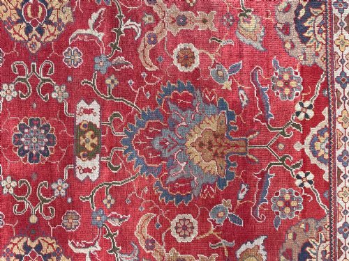ANTIQUE ZIEGLER CARPET - ADDITIONAL PHOTO 15