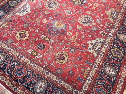 ANTIQUE ZIEGLER CARPET - ADDITIONAL PHOTO 16