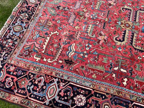 ANTIQUE HERIZ CARPET - ADDITIONAL PHOTO 3