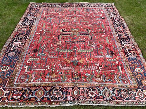 ANTIQUE HERIZ CARPET - ADDITIONAL PHOTO 4