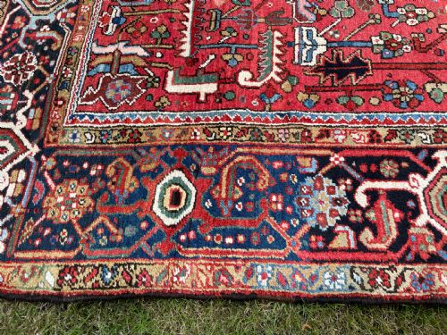 ANTIQUE HERIZ CARPET - ADDITIONAL PHOTO 9