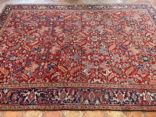 ANTIQUE HERIZ CARPET - ADDITIONAL PHOTO 1