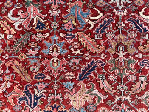 ANTIQUE HERIZ CARPET - ADDITIONAL PHOTO 2