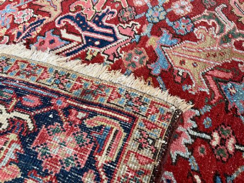 ANTIQUE HERIZ CARPET - ADDITIONAL PHOTO 4