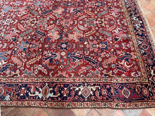 ANTIQUE HERIZ CARPET - ADDITIONAL PHOTO 9