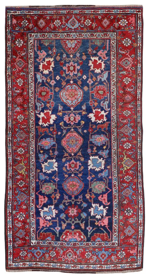 antique bidjar rug - CATEGORY: ANTIQUE RUGS - DATED 1890