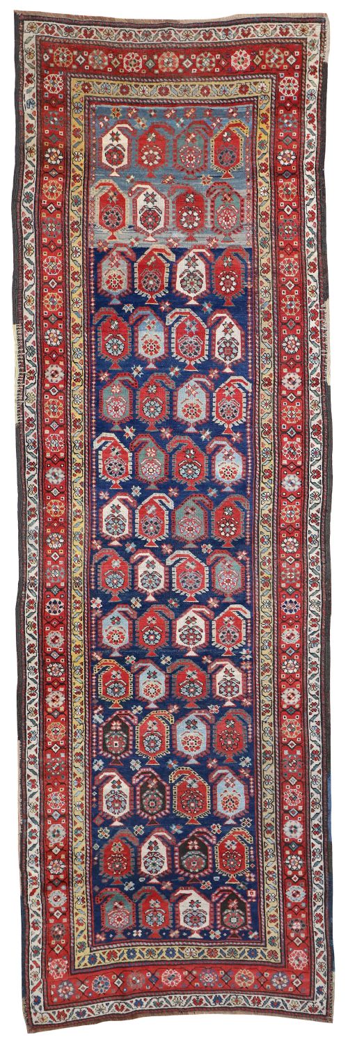 antique shirvan runner - CATEGORY: ANTIQUE RUGS - DATED 1890