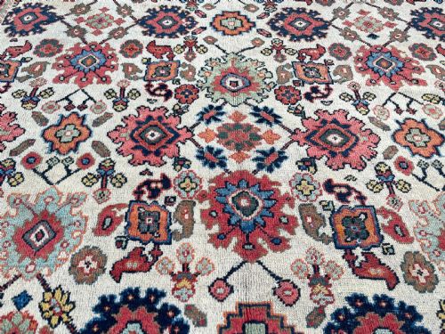ANTIQUE MAHAL CARPET - ADDITIONAL PHOTO 7