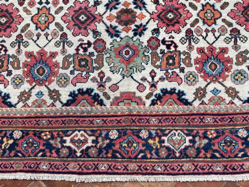 ANTIQUE MAHAL CARPET - ADDITIONAL PHOTO 8