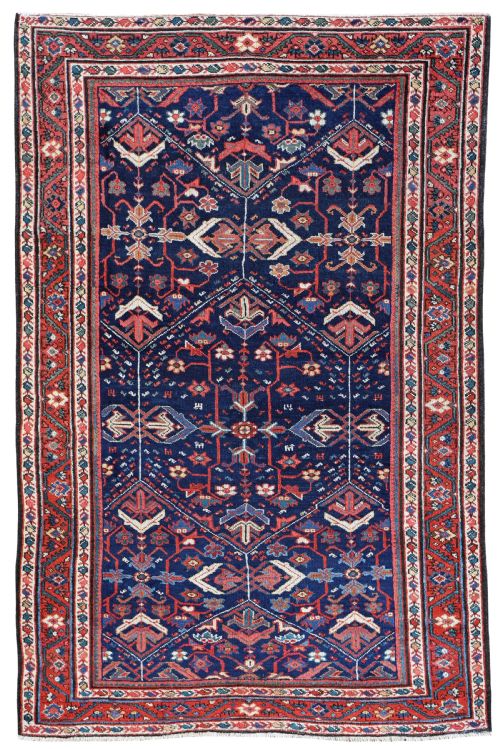 antique mahal rug - CATEGORY: ANTIQUE RUGS - DATED 1890