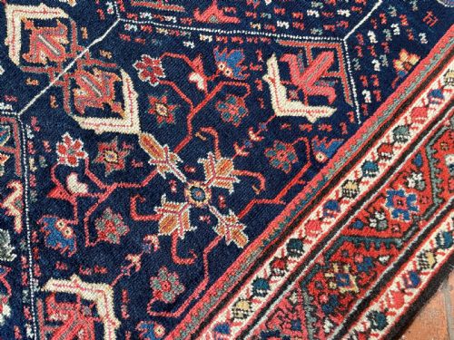 ANTIQUE MAHAL RUG - ADDITIONAL PHOTO 1