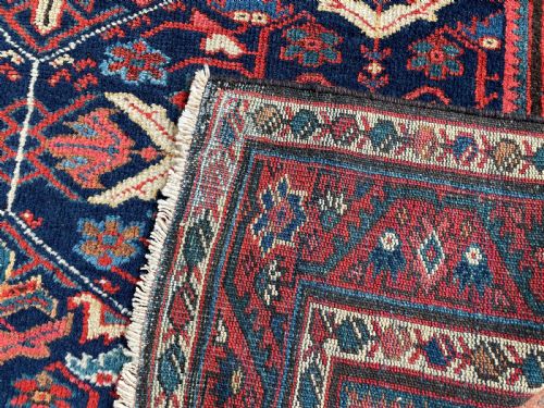 ANTIQUE MAHAL RUG - ADDITIONAL PHOTO 2