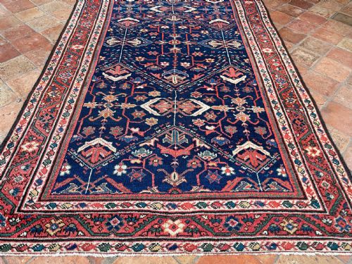 ANTIQUE MAHAL RUG - ADDITIONAL PHOTO 3