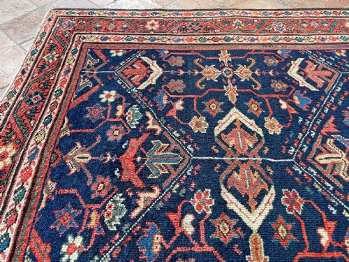 ANTIQUE MAHAL RUG - ADDITIONAL PHOTO 4