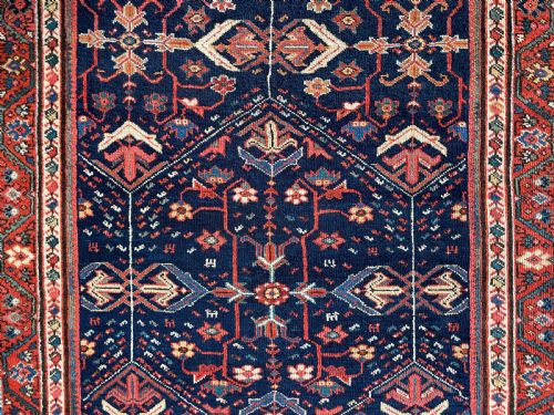 ANTIQUE MAHAL RUG - ADDITIONAL PHOTO 5