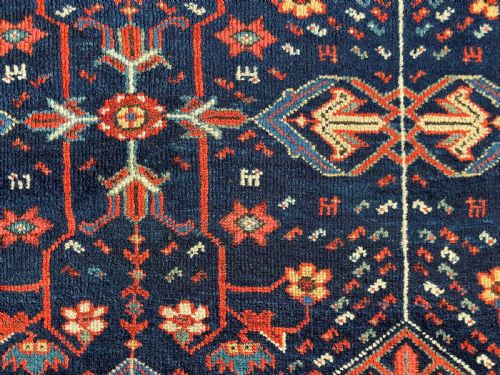 ANTIQUE MAHAL RUG - ADDITIONAL PHOTO 6