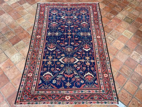 ANTIQUE MAHAL RUG - ADDITIONAL PHOTO 9