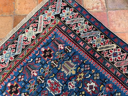 AMAZING ANTIQUE CHICHI RUG - ADDITIONAL PHOTO 7
