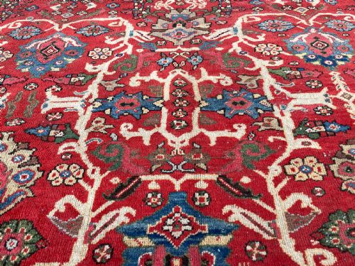 ANTIQUE MAHAL CARPET - ADDITIONAL PHOTO 2