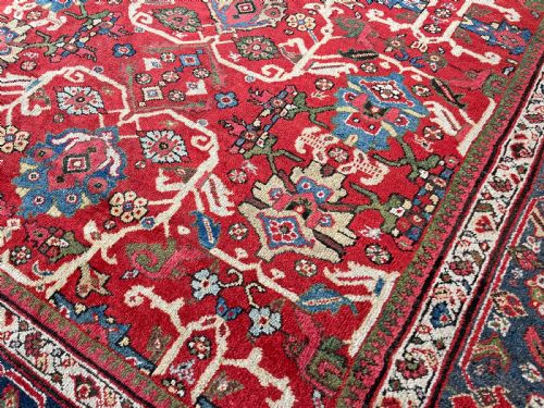 ANTIQUE MAHAL CARPET - ADDITIONAL PHOTO 3