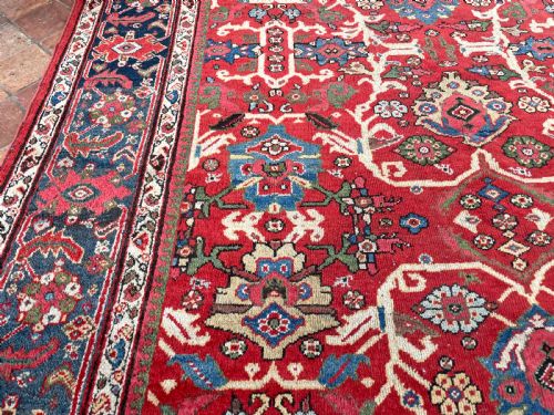 ANTIQUE MAHAL CARPET - ADDITIONAL PHOTO 5