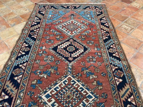 ANTIQUE HERIZ RUG - ADDITIONAL PHOTO 4
