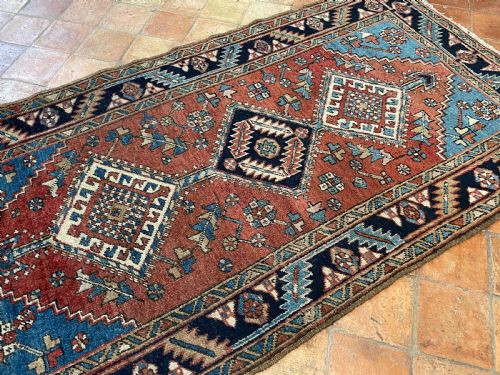 ANTIQUE HERIZ RUG - ADDITIONAL PHOTO 5