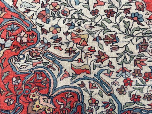 ANTIQUE MALAYER RUG - ADDITIONAL PHOTO 1