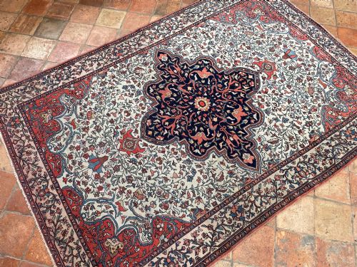 ANTIQUE MALAYER RUG - ADDITIONAL PHOTO 3