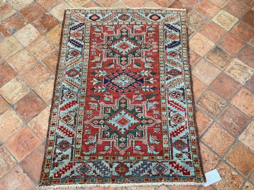 ANTIQUE KARAJA RUG - ADDITIONAL PHOTO 1