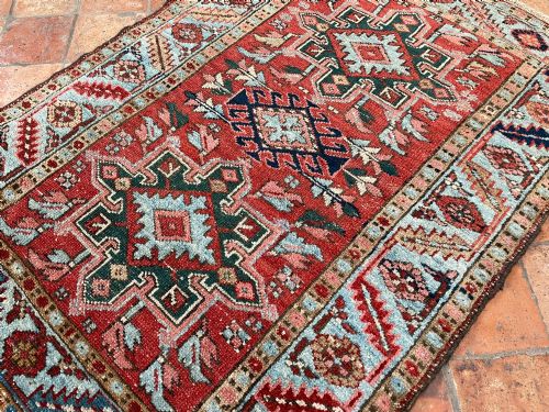 ANTIQUE KARAJA RUG - ADDITIONAL PHOTO 3