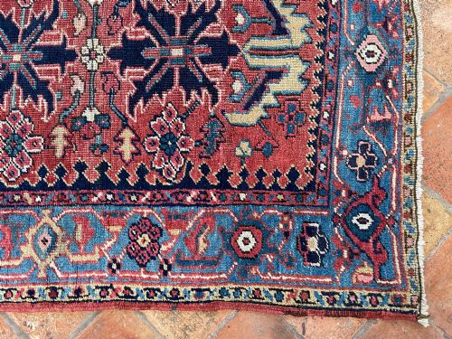 ANTIQUE KARAJA RUG - ADDITIONAL PHOTO 1