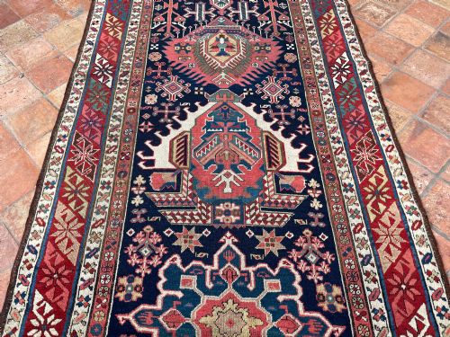 EARLY ANTIQUE KARAJA RUNNER - ADDITIONAL PHOTO 2