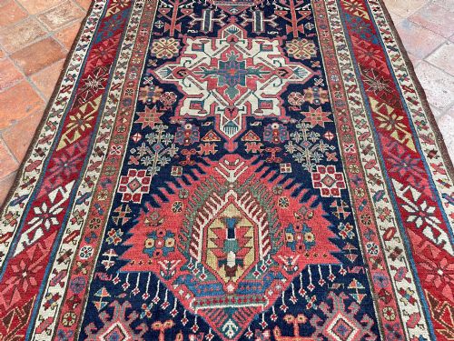 EARLY ANTIQUE KARAJA RUNNER - ADDITIONAL PHOTO 8