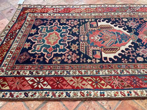 EARLY ANTIQUE KARAJA RUNNER - ADDITIONAL PHOTO 9