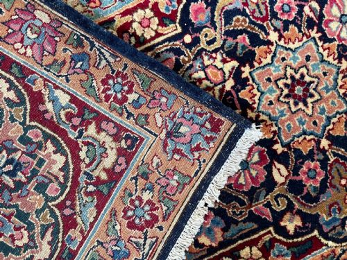 VINTAGE KIRMAN CARPET - ADDITIONAL PHOTO 3