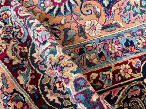 VINTAGE KIRMAN CARPET - ADDITIONAL PHOTO 5