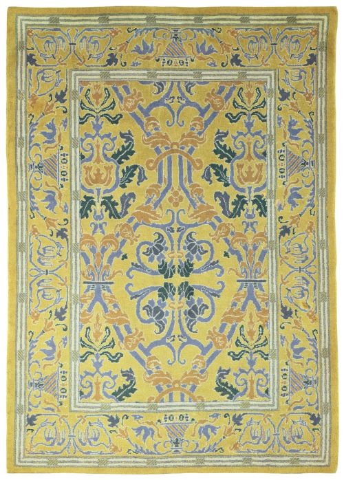 antique spanish rug - CATEGORY: ANTIQUE RUGS - DATED 1920