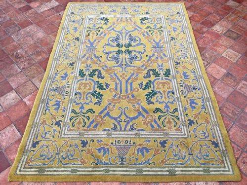 ANTIQUE SPANISH RUG - ADDITIONAL PHOTO 1