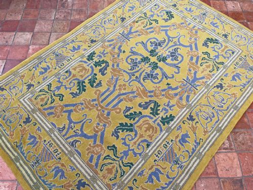 ANTIQUE SPANISH RUG - ADDITIONAL PHOTO 6
