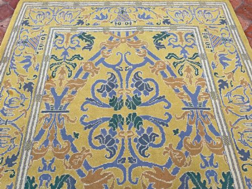 ANTIQUE SPANISH RUG - ADDITIONAL PHOTO 7