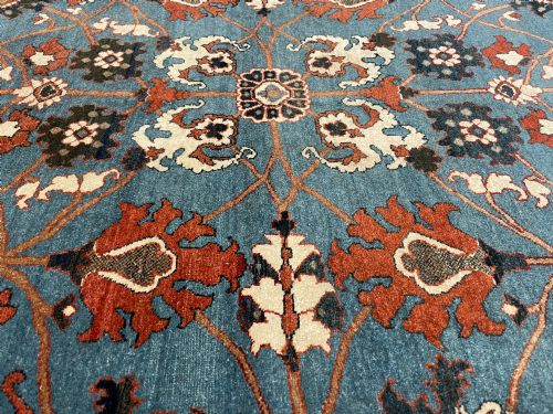 ANTIQUE TABRIZ RUG - ADDITIONAL PHOTO 1