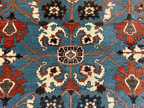ANTIQUE TABRIZ RUG - ADDITIONAL PHOTO 3