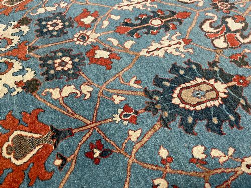 ANTIQUE TABRIZ RUG - ADDITIONAL PHOTO 7